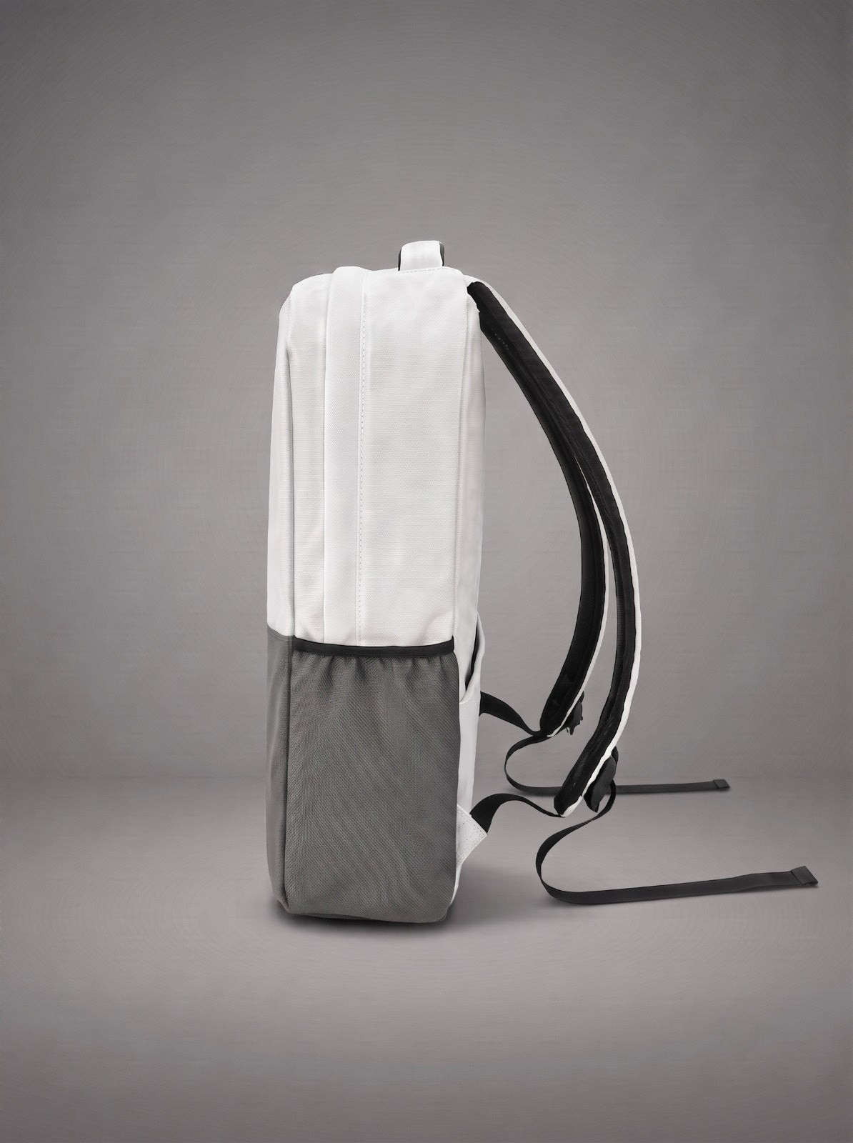AZAR Uraan college bag laid flat showing top handle and zip closures